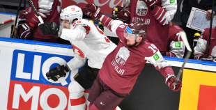 FOTO: Latvija - Šveice 1:3