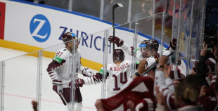 Latvija izlase izdara 65 metienus un apspēlē Itālijas valstsvienību 