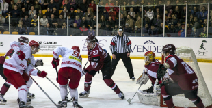 EHC: Latvija - Baltkrievija 1:0