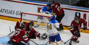 U18 izlase pieveic arī kazahus un čempionātu noslēdz ar perfektu bilanci