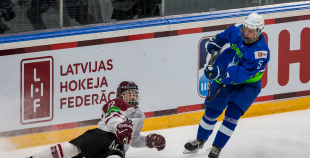FOTO: Latvija - Slovēnija 2:1