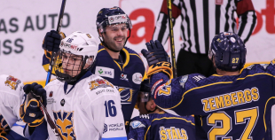 FOTO: "Kurbads" - HS "Rīga" 9:0