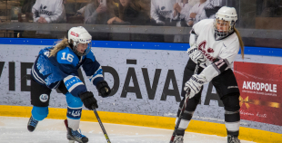 Vakar tika aizvadīta pirmā "Optibet" Baltijas sieviešu hokeja čempionāta spēle starp SHK "Laima" un "L&L Hope"