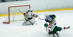 FOTO: "Mogo" pēcspēles metienos (5:4) uzveic liepājniekus 