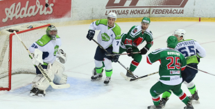 Virslīga: HK Liepāja - HK Mogo 7:6