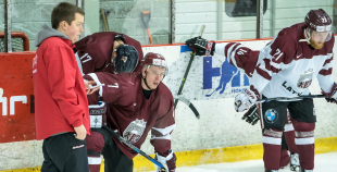 Latvijas hokeja izlases treniņš 24.03.2017.