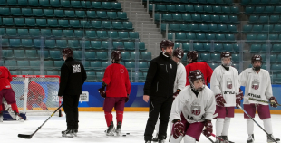 FOTO: Latvijas trīs pret trīs izlase aizvada treniņu Dienvidkorejā!