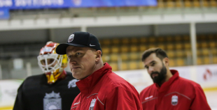 Latvijas hokeja izlase aizvada pirmo treniņu pirms gaidāmā turnīra Francijā