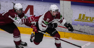 FOTO: Latvija U-18 - Latvijas U20 B komanda 2:1