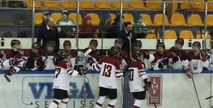 FOTO: Latvija U-18 - Austrija U-18 (4:0)