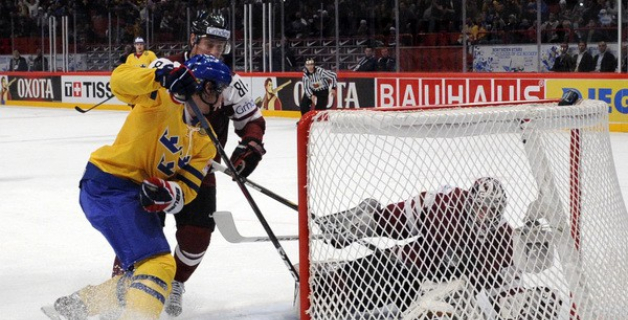 Latvija čempionātu pabeidz ar zaudējumu zviedriem