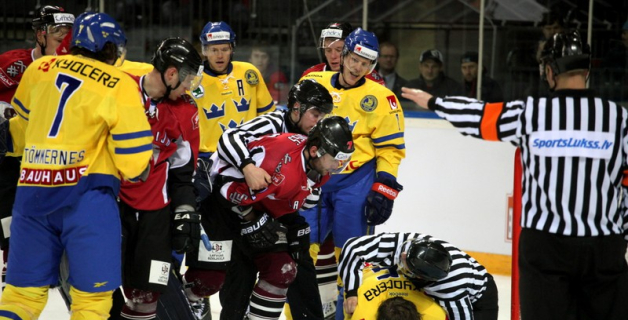 2013 EHC: Latvija - Zviedrija 0:6