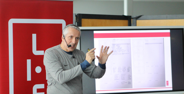 FOTO: Latvijas Hokeja federācijas treneru seminārs 