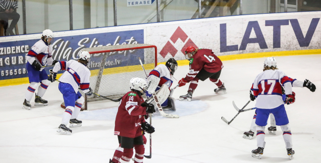 Latvijas U-16 hokejisti pirmajā mačā ar 5:3 uzveic Norvēģiju