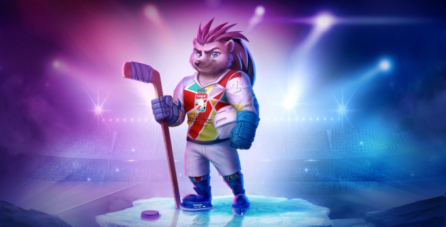 2021.gada Pasaules čempionāta talismans - ezis Spaikijs