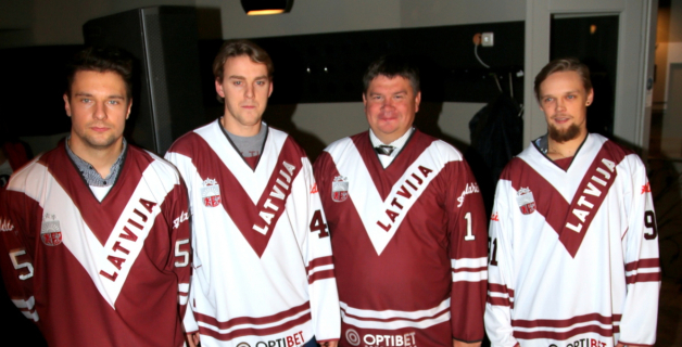 Aizvadīta Latvijas izlašu preses konference, prezentēti valstsvienības jaunie pārbaudes spēļu krekli