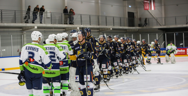 "Mogo" ar 5:3 sezonas pirmajā spēlē sarūgtina čempionus "Kurbads"