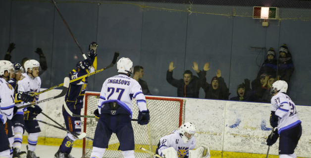 Virslīga: HK Kurbads - HS Rīga 5:4 PL